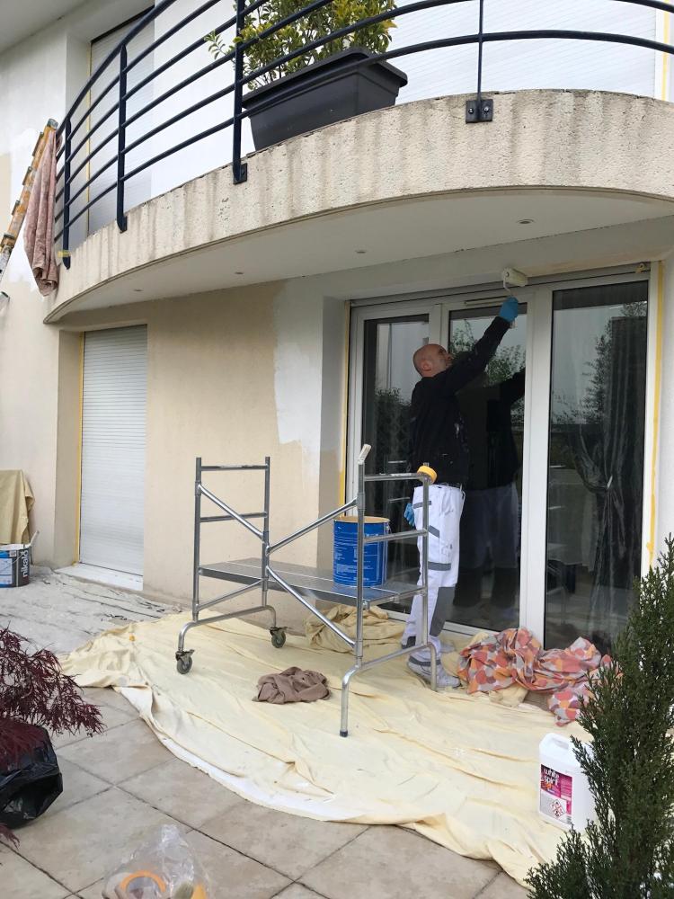 peinture facede batiment